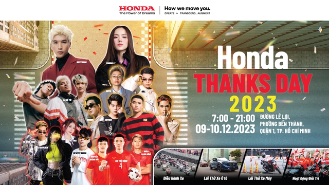 Honda Thanks Day 2023 là trải nghiệm tuyệt vời của người tham dự  Ảnh BTC  ‎