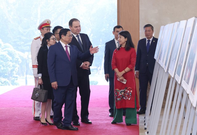 Thủ tướng Phạm Minh Chính chủ trì hội đàm Thủ tướng Belarus - Ảnh 4.