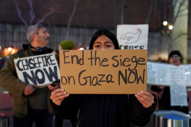 Mỹ phủ quyết nghị quyết kêu gọi ngừng bắn tại Dải Gaza - Ảnh 2.