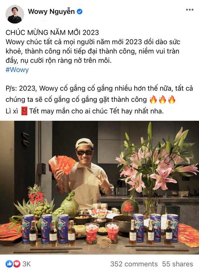 Rapper Wowy gặp fan đầu xuân, hứa hẹn một năm 'bùng nổ' với những dự án khủng - Ảnh 7.