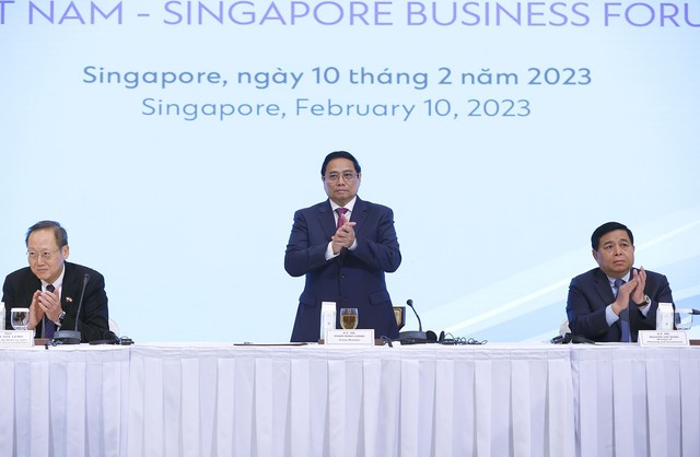 Việt Nam lợi ích hài hòa, rủi ro chia sẻ cùng doanh nghiệp Singapore - Ảnh 1.