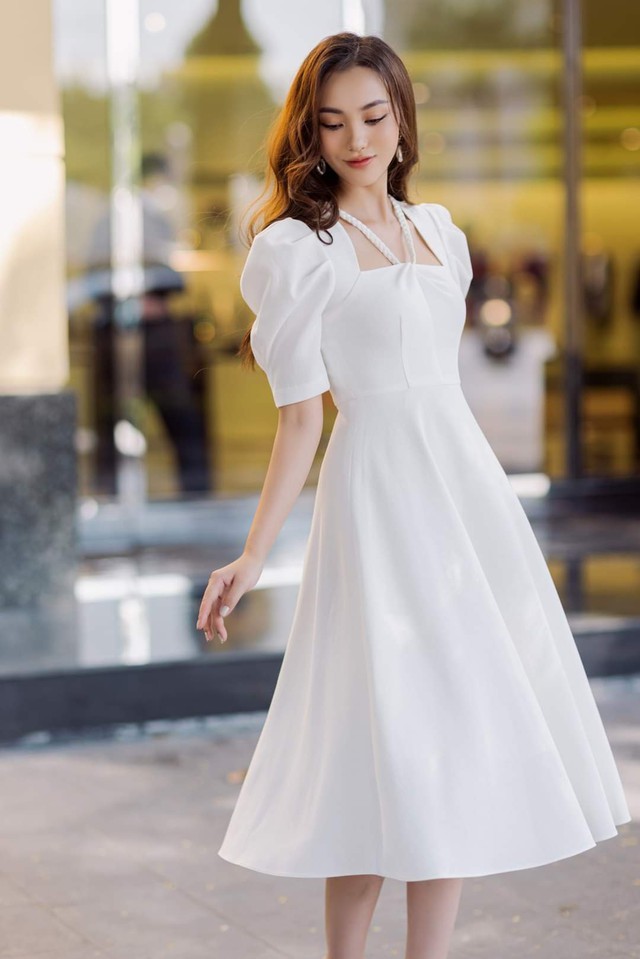 99 hình ảnh gái xinh mặc váy trắng đẹp Hot nhất 2023
