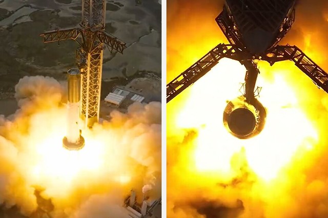 Rốc két liên hành tinh của SpaceX khai hỏa động cơ trong vụ thử chưa từng có - Ảnh 1.