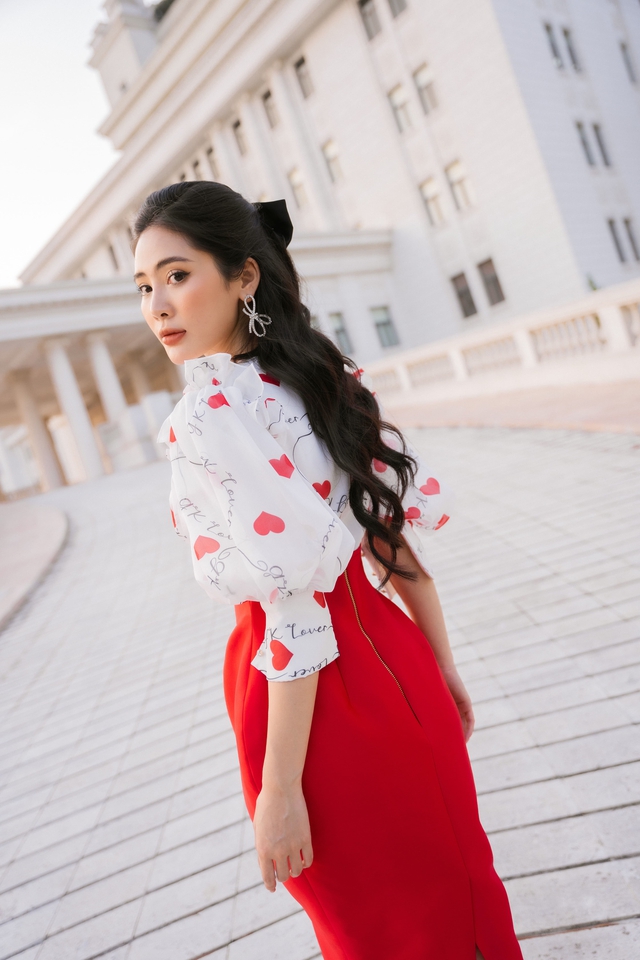 Diện váy trái tim chơi lễ Valentine – cách để yêu mình và yêu đời - Ảnh 1.