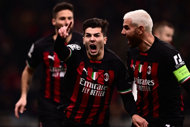 Lượt đi vòng 16 đội Champions League: Thắng sát nút Tottenham, AC Milan chiếm ưu thế - Ảnh 1.