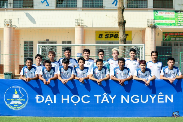 Đội bóng ĐH Tây Nguyên chuẩn bị dự giải bóng đá Thanh Niên Sinh viên Việt Nam lần 1 năm 2023 - Cúp Café de Măng Đen