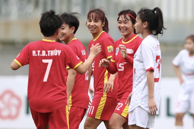 Đội TP.HCM thắng đậm tại giải Cúp quốc gia nữ 2023 - Ảnh 3.