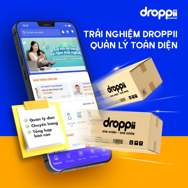 Droppii: Startup Việt với hệ sinh thái kinh doanh online 4.0  - Ảnh 1.