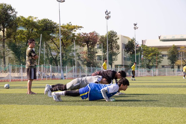 Đội bóng sinh viên Đà thành quyết tâm chiến thắng đối thủ nặng ký nhất vòng loại - Ảnh 8.