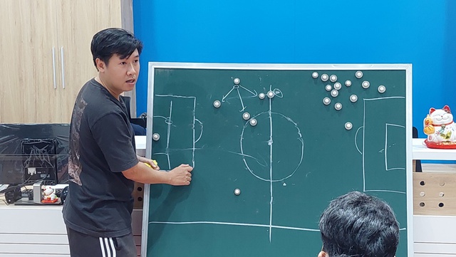 Đội bóng sinh viên Đà thành quyết tâm chiến thắng đối thủ nặng ký nhất vòng loại - Ảnh 3.