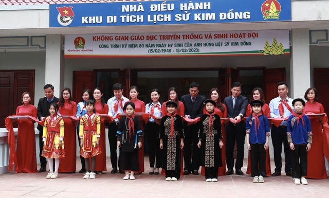 Tưởng niệm 80 năm Ngày hy sinh của Anh hùng Kim Đồng bằng 'Nghìn việc tốt'  - Ảnh 2.