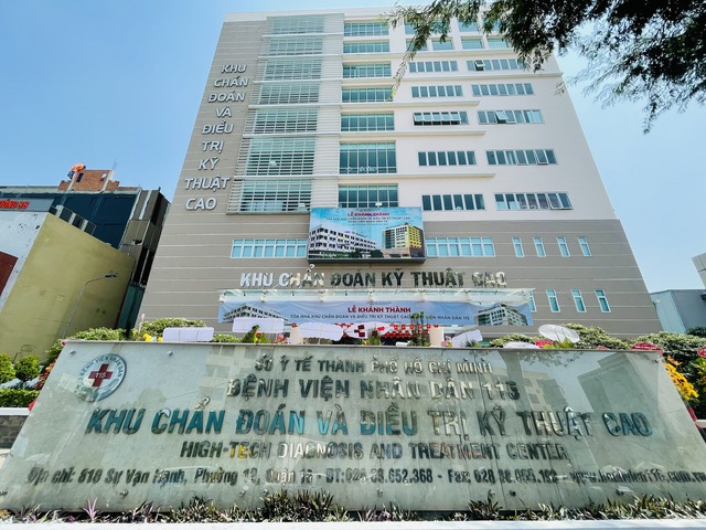 Bệnh viện Nhân dân 115 khánh thành khu kỹ thuật cao có sân đỗ trực thăng - Ảnh 2.