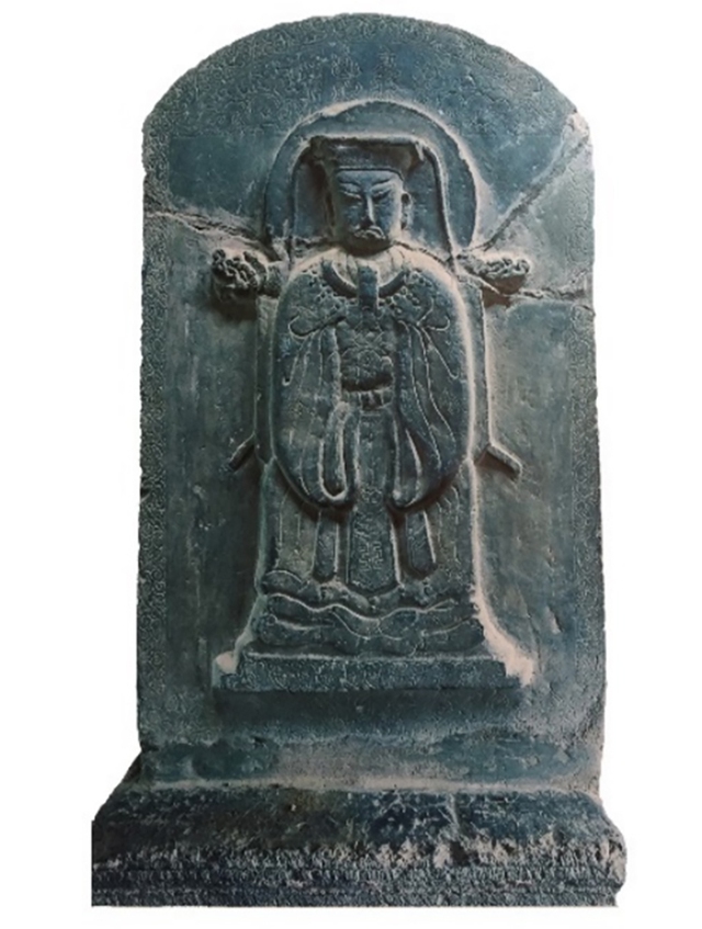 Bảo vật quốc gia: Bia chùa Giàu khắc nổi chân dung  hoàng đế thời Trần - Ảnh 1.