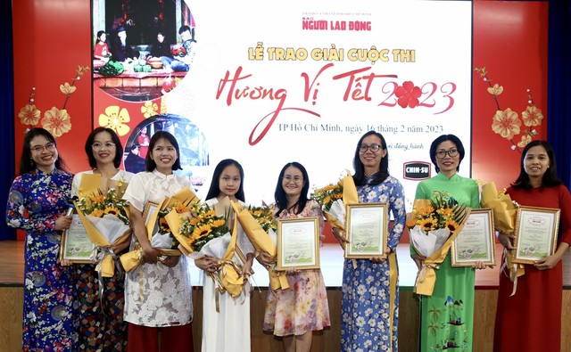 Báo Người Lao Động trao giải cuộc thi 'Hương vị Tết'  - Ảnh 1.
