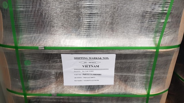 Hơn 40 container dây cáp điện khai hàng Trung Quốc, gắn mác 'made in Vietnam' - Ảnh 1.