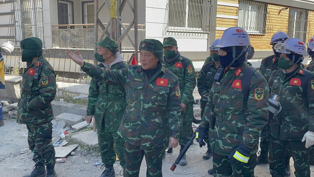 Bộ đội Việt Nam tại Thổ Nhĩ Kỳ thấy 2 vị trí có dấu hiệu sự sống  - Ảnh 2.