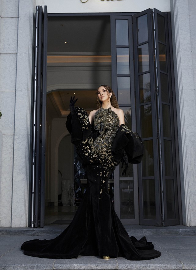 Nữ tỉ phú Mimi Morris diện váy 1 tỉ đồng làm giám khảo Miss Charm - Ảnh 8.
