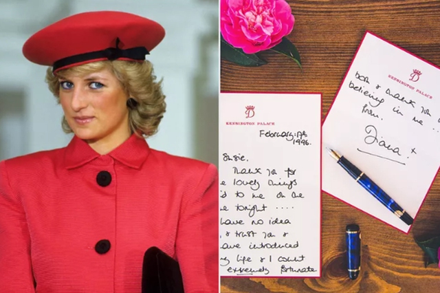 Bán đấu giá những bức thư Công nương Diana gửi cho bạn bè khi ly hôn với Thái tử Charles  - Ảnh 1.