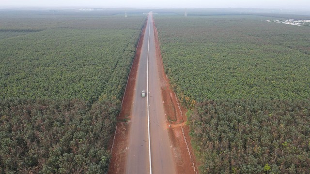 Chuẩn bị chu đáo đón phương tiện vào cao tốc Phan Thiết – Dầu Giây  - Ảnh 1.