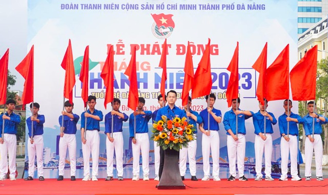 Tuổi trẻ Đà Nẵng sôi nổi ra quân hưởng ứng Tháng Thanh Niên năm 2023   - Ảnh 6.