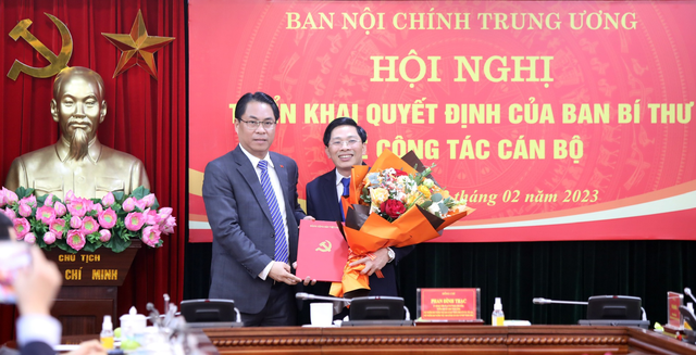 Ban Nội chính T.Ư có thêm tân phó trưởng ban - Ảnh 1.