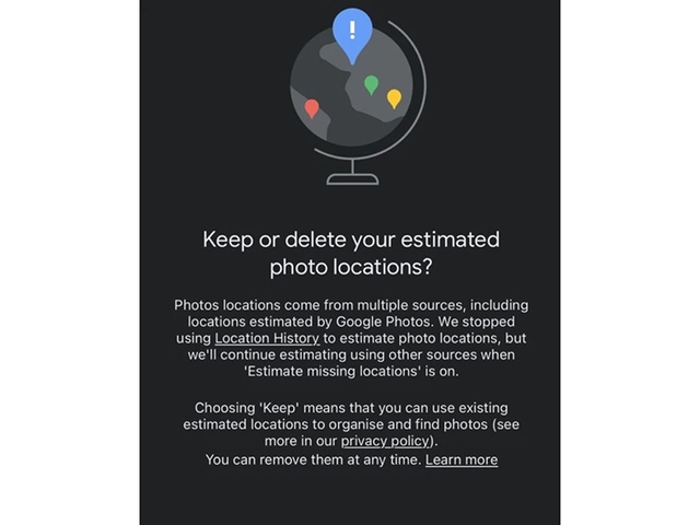 Google Photos trên iOS và Android sắp điều chỉnh thông tin liên quan vị trí ảnh chụp - Ảnh 1.