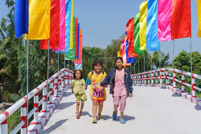 Masterise Group khánh thành cây cầu thuộc chương trình ‘Build a Better Future’ tại tỉnh Đồng Tháp - Ảnh 5.