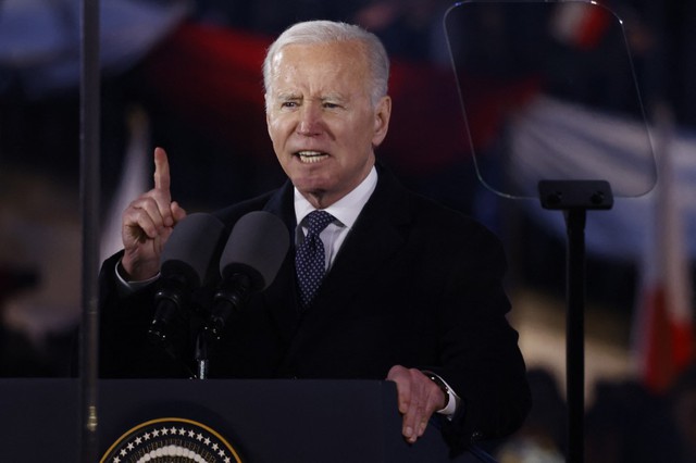 Tổng thống Biden nói Nga sẽ không bao giờ thắng ở Ukraine - Ảnh 1.