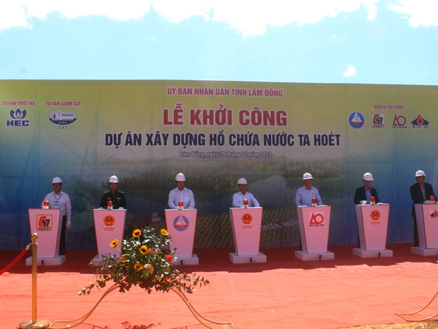 Lâm Đồng: Lập tổ giải quyết khó khăn vướng mắc liên quan hồ chứa nước Ta Hoét - Ảnh 2.