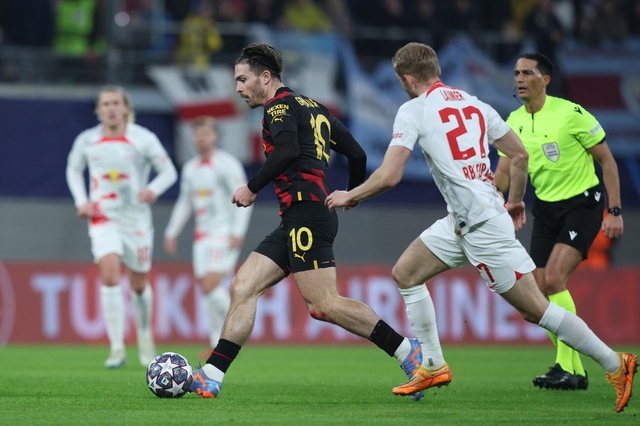 Kết quả Champions League, Leipzig 1-1 Man City: Trận hòa đáng tiếc của Pep Guardiola - Ảnh 1.