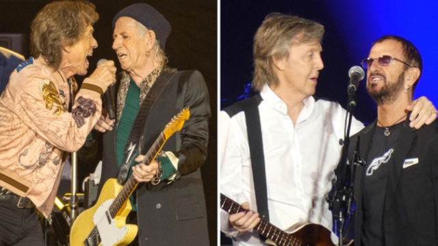 The Rolling Stones thu âm với hai cựu thành viên The Beatles Paul McCartney và Ringo Starr  - Ảnh 1.
