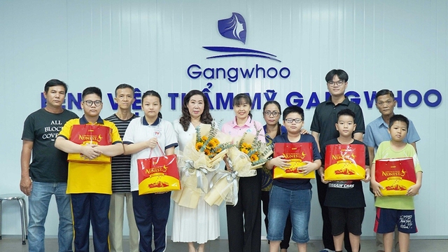 Những phần quà nhỏ nhưng mang ý nghĩa lớn của Gangwhoo