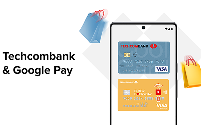 Chủ thẻ tín dụng Techcombank Visa trải nghiệm xu hướng thanh toán thời thượng với Google Pay - Ảnh 1.