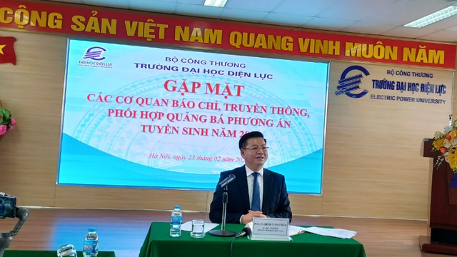 Trường ĐH Điện lực dành hơn một nửa chỉ tiêu xét kết quả thi tốt nghiệp THPT - Ảnh 1.