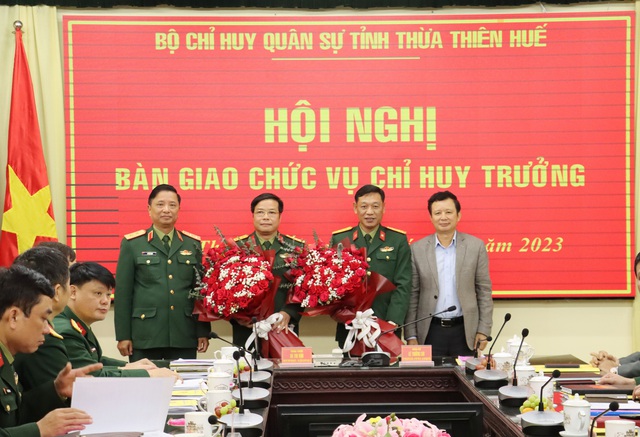 Thừa Thiên - Huế: Thượng tá Phan Thắng giữ chức vụ Chỉ huy trưởng Bộ CHQS  - Ảnh 1.