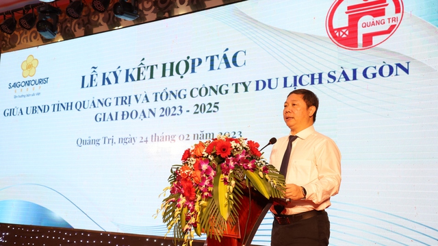 Khai mở tiềm năng hợp tác du lịch giữa Saigontourist Group và tỉnh Quảng Trị  - Ảnh 2.