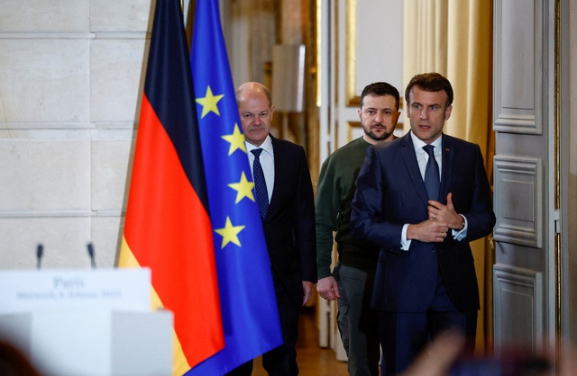 Anh, Pháp, Đức đề xuất thỏa thuận phòng thủ giữa NATO và Ukraine - Ảnh 2.
