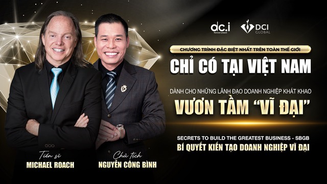 DCI Việt Nam ra mắt chương trình mới cùng tiến sĩ Michael Roach - Ảnh 3.