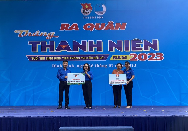 Nhiều hoạt động ý nghĩa chào mừng &quot;Tháng Thanh niên&quot; tại Bình Định - Ảnh 3.