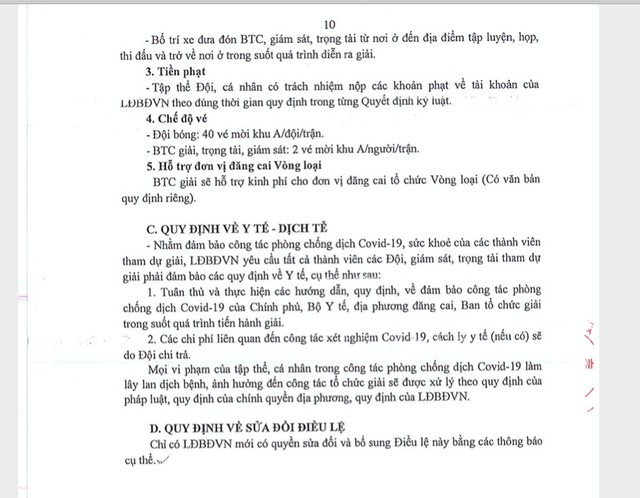 Điều lệ giải bóng đá Thanh Niên Sinh viên Việt Nam - Ảnh 11. Điều lệ giải bóng đá Thanh Niên Sinh viên Việt Nam - Ảnh 11.