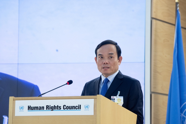 Việt Nam kêu gọi các đề xuất tại Hội đồng nhân quyền Liên Hiệp Quốc - Ảnh 1.