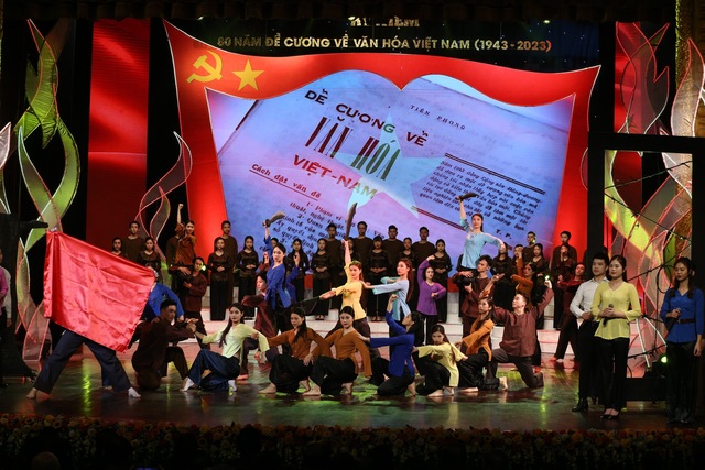 Chương trình nghệ thuật đặc biệt kỷ niệm 80 năm Đề cương về Văn hóa Việt Nam - Ảnh 3.