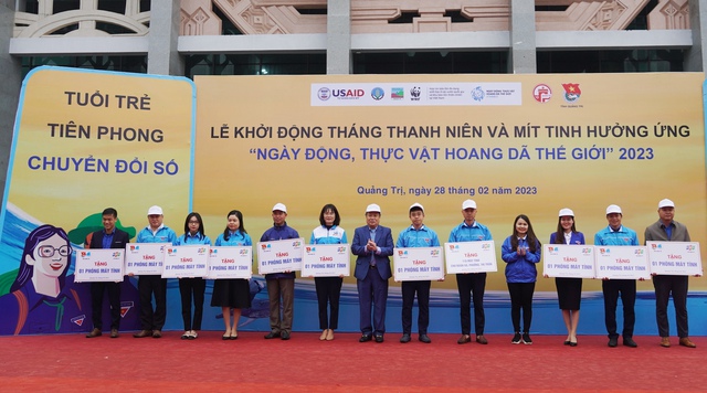 Quảng Trị: Khởi động tháng thanh niên, hưởng ứng &quot;Ngày động, thực vật hoang dã thế giới&quot; - Ảnh 2.