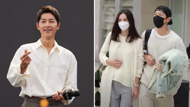 Song Joong Ki và loạt sao Hàn lấy vợ ngoại quốc - Ảnh 1.