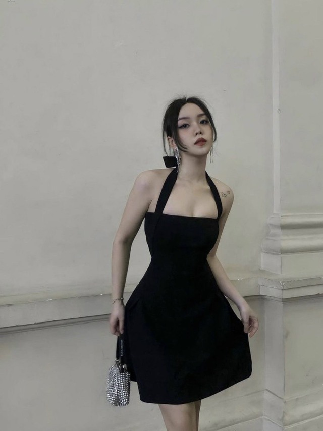 Váy đen nhung dáng dài đẹp cho nữ | Shopee Việt Nam