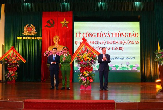 Công an tỉnh Nam Định có nhân sự mới - Ảnh 1.