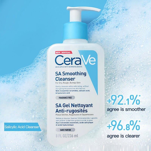 Sữa rửa mặt CeraVe SA Smoothing Cleanser
