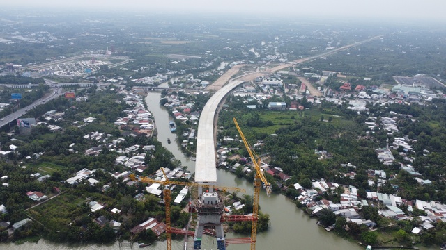 Cầu Mỹ Thuận 2 và cao tốc Mỹ Thuận - Cần Thơ tăng tốc - Ảnh 6.