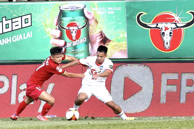 Kết quả V-League 2023, HAGL 0-0 Hà Tĩnh: Chia điểm trên sân Pleiku - Ảnh 4.