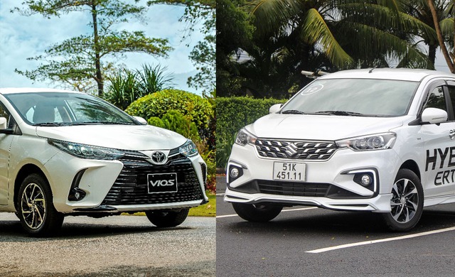 Mua xe chạy dịch vụ tầm giá dưới 600 triệu đồng: Chọn Toyota Vios hay Suzuki Ertiga? - Ảnh 1.